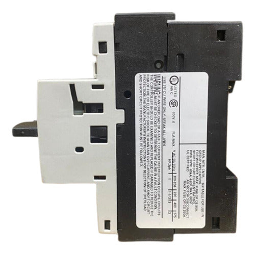 Disjuntor Tripolar 4a 3rv1321-1ec10 Siemens