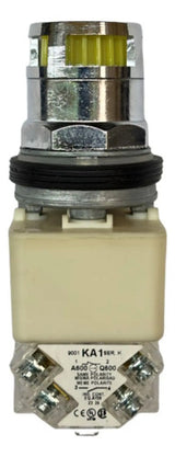 Botão 30mm Metálico Amarelo 9001k3l40yh13 Schneider Amarelo