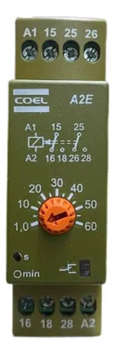 Rele Tempo A2e 60s A2e-cgs 110vca Coel 110vca