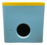 Botoeira Metalica Vazia 22mm Azul Xapj34 Schneider Azul