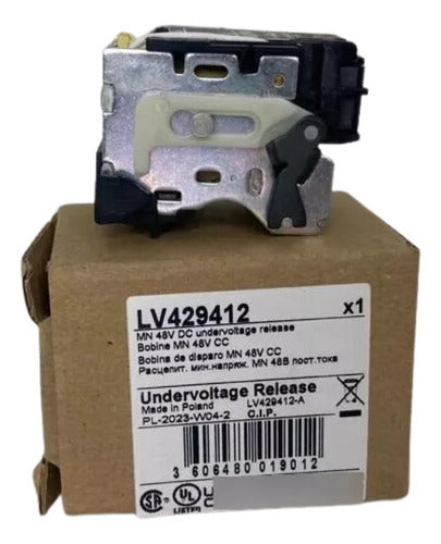 Bobina De Minima Lv429412 48vcc (nsx100/631) Schneider