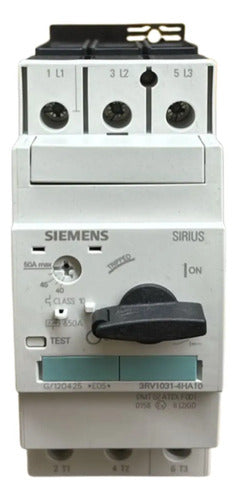 Disjuntor Motor 3rv1031-4ha10 40-50a Siemens 690v 50hz