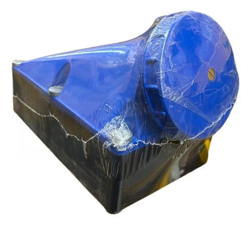 Tomada Sobrepor A4609 125a 3p+t 200/250v 9h Ip67 Azul Steck Azul