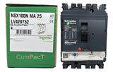 Disjuntor Tripolar 25a Nsx100n-ma25 Lv429752 Schneider