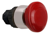 Kit Com 2 Peças: Botão E2.36/03 22mm Vermelho Schmersal Vermelho