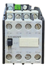 Contator Auxiliar 3th2444-0bg4 4no + 4nc 125v Siemens  127v
