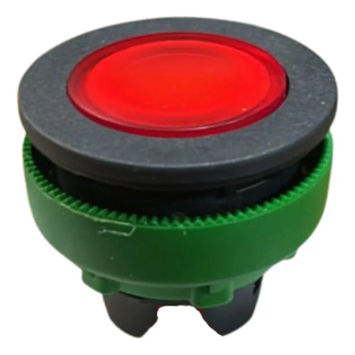 Cabeçote Para Botão Luminoso Zb5fw343 Vermelho Schneider Vermelho -