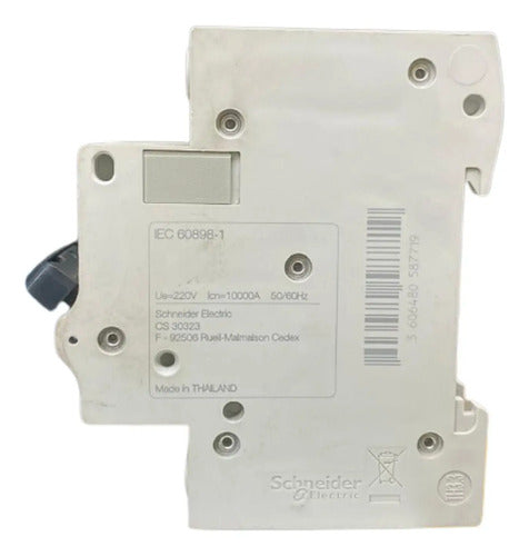 Disjuntor Easy9 2p 6a 6ka 400v Curva C Ez9f56206 Schneider
