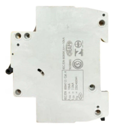 Kit Com 2 Peças: Disjuntor Unipolar Faz-c50 50a Moeller