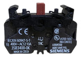 Bloco Disparador Siemens Interruptor Auxiliar 3vl9400-2ab00 127/220v
