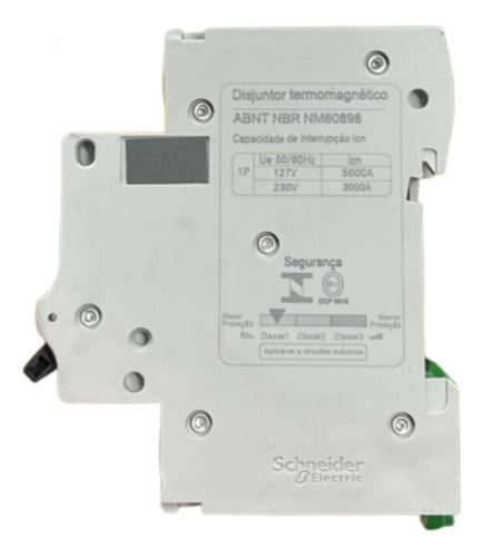 Kit Com 2 Peças: Disjuntor Unipolar Ez9f33102 2a Schneider