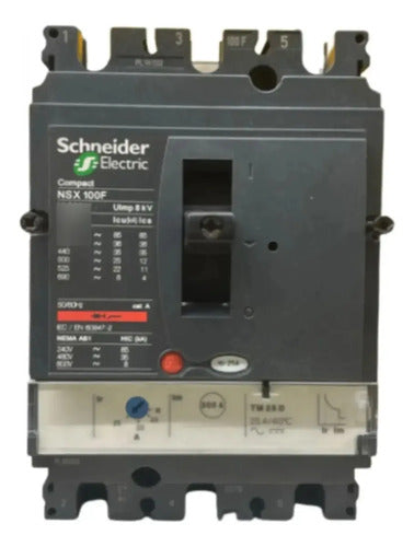 Disjuntor Tripolar 25a Nsx100f-tm25d Lv429636 Schneider