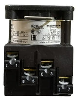 Bloco De Comutador Rotativo 9 Posições K1d008b Schneider Preto 690