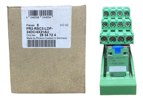 Modulo Rele Pr2-rsc3-ldp-24dc/4x21au 2834724 Phoenix