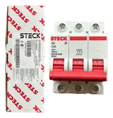 Kit C/ 2 Peças: Disjuntor Sdd63c40 3p 40a Curva C 3ka Steck