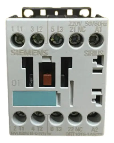 Contator 3rt1015-1an22 7a 220v Siemens 220v
