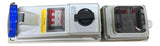 Tomada Sob 3p+t 32a 200/250v 9h Az Ddr Ip67 Ss4209ddr Steck  Azul