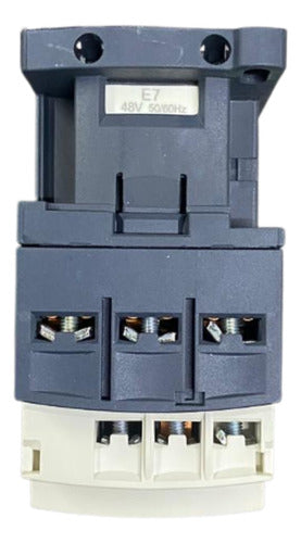 Kit Com 2 Peças: Contator Lc1d18e7 48vca Schneider 48vca