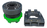 Cabeçote Para Potenciômetro 22mm Plástico Zb5ad912 Schneider Preto -