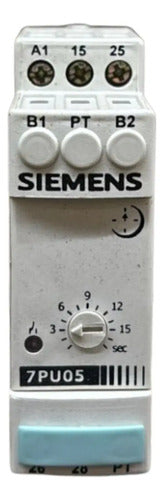 Relé Tempo 220vca 15seg 50/60hz 7pu0511-1bn15 Siemens