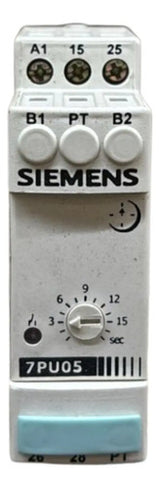 Relé Tempo 220vca 15seg 50/60hz 7pu0511-1bn15 Siemens
