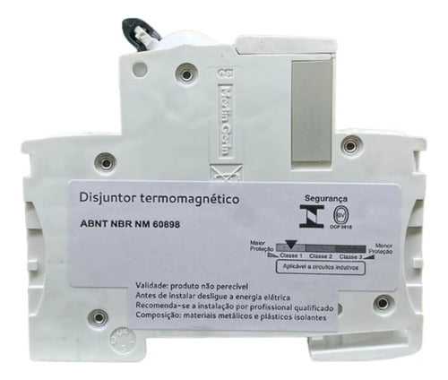 Disjuntor Acti9 Ic60n 2p 6a Curva C A9f74206 Schneider