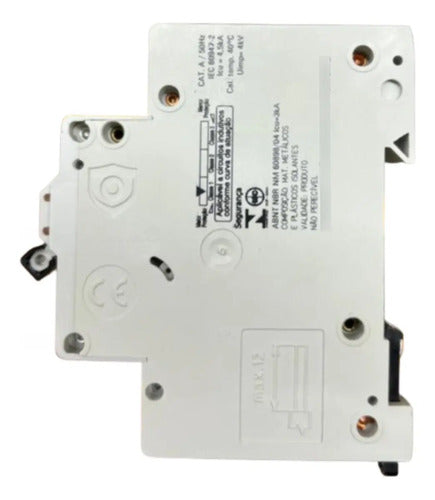 Kit Com 2 Peças: Disjuntor Tripolar Bfaz4-c16/3 16a Eaton