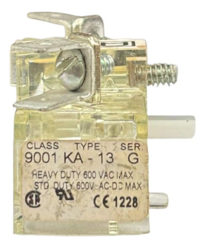 Bloco De Contato 1nf 6a Indutivo A 120vca 9001ka13 Schneider