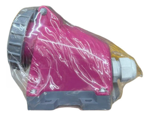 Tomada Sob Shock 2p+t 16a 24v 2h Ip67 S3002w Rosa Steck Rosa