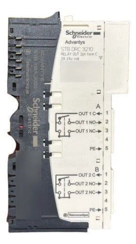 Kit Modicon Stb Saida Digital A Rele Stbdrc3210k Schneider 24v