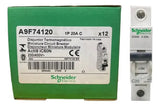 Disjuntor Acti9 Ic60n 1p 20a Curva C 10ka A9f74120 Schneider