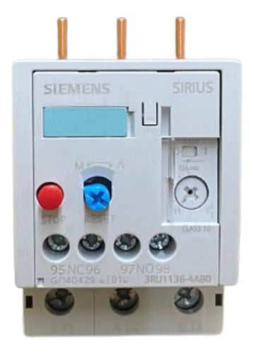 Relé Sobrecarga 3ru1136-4ab0 11-16a Siemens -