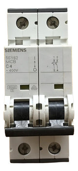 Disjuntor Bipolar 5sy6204-7 C4 Siemens