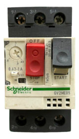 Disjuntor Motor Termomagnético Gv2me05 0,63/1a Schneider 690v 50/60hz