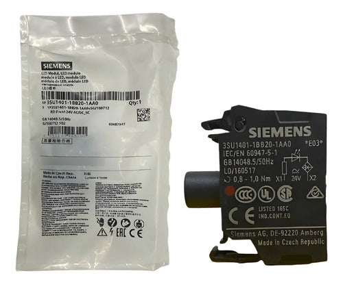 Sinaleiro Com Led Integrado 24v 3su1401-1bb20-1aa0 Siemens