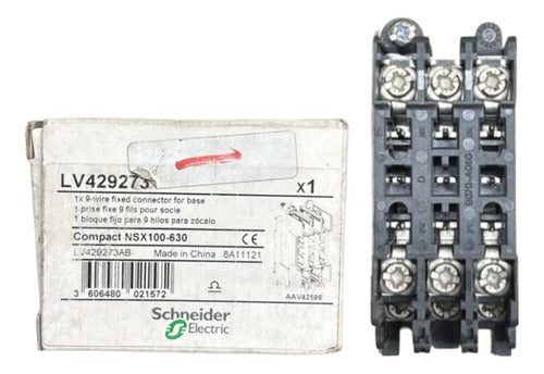 Conector Fixo 9 Fios Nsx100/631 Lv429273 Schneider