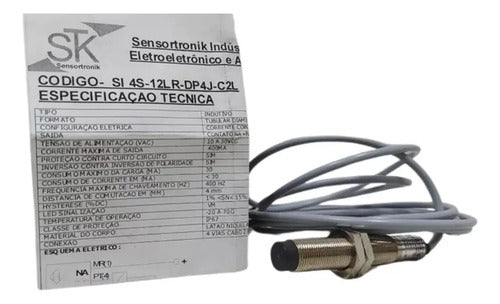 Sensor Si4s-12lr-dp4j-c2l Sensortronik Novo !!!