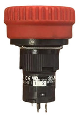Botão De Emergência 16mm Vermelho 2nf Xb6etn521p Schneider Vermelho 2nf