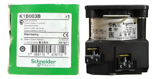 Bloco Para Comutador Rotativo Bcd Dec 12a K1b003b Schneider Preto 690v