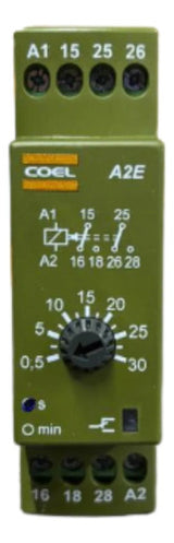 Rele De Tempo A2e 30 Seg 220vca A2e-dfs-p Coel