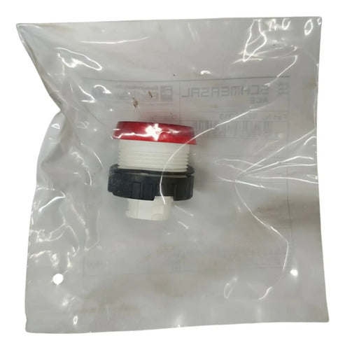 Kit Com 2: Botão Sinaleiro V301/13 30 Mm Vermelho Schmersal Vermelho Não Se Aplica