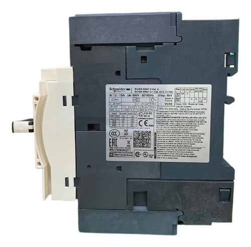 Disjuntor Motor Com Everlink 12-18a Gv3p18 Schneider 690v 50-60 Hz