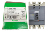 Disjuntor Tripolar 60a Ezc100f3060 Schneider