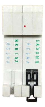 Disjuntor Bipolar Bfaz4-c6/2 6a 4,5ka Eaton -