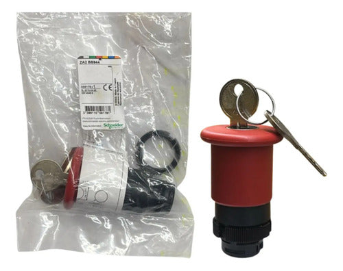 Cabeçote 22mm Plástico Vermelho Za2bs944 Schneider