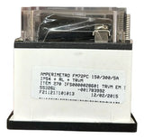 Amperímetro Fm72pc 150/300/5a Travamento Em 100a Ip54 Kron