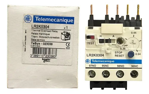 Rele Térmico 0,36-0,54a 1na+1nf Lr2k0304 Telemecanique 690v