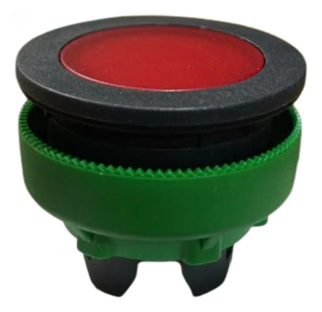 Kit Com 2: Cabeçote Para Sinalizador Zb5fv043 Schneider Vermelho 0