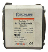 Kit Com 2 Peças: Fusivel Pc73ud13c800tf 800a 1200vca Mersen 1200v