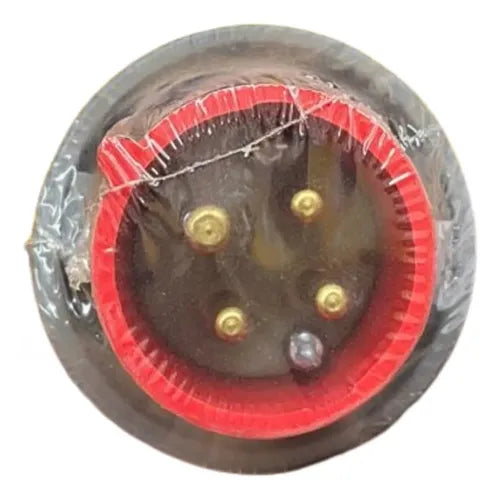 Plug N4076w 16a 3p+t 380/440v 6h Vermelho Ip67 Steck Vermelho